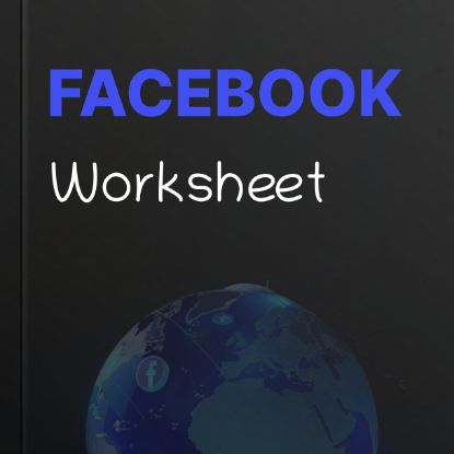 Picture of Facebook Page Worksheets